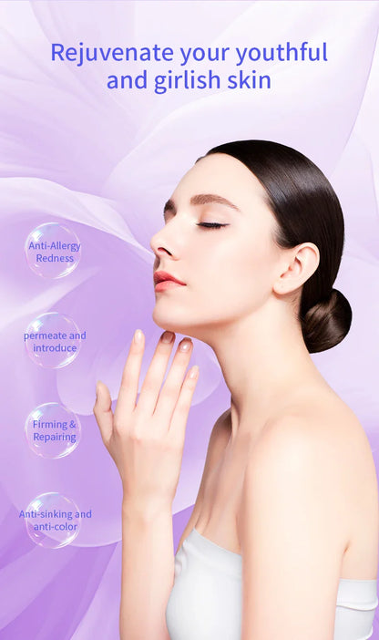 Hot Cold Electroporation No Needle Mesotherapy Machine – Anti-Aging RF Skin Cooling & Face Lifting Facial Equipment