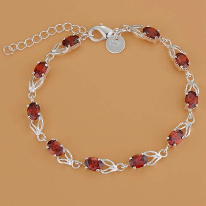 925 Sterling Silver Bead Bracelet – High-Quality Romantic Chain for Women, Fashion Jewelry Gift for Engagement, Party & Wedding