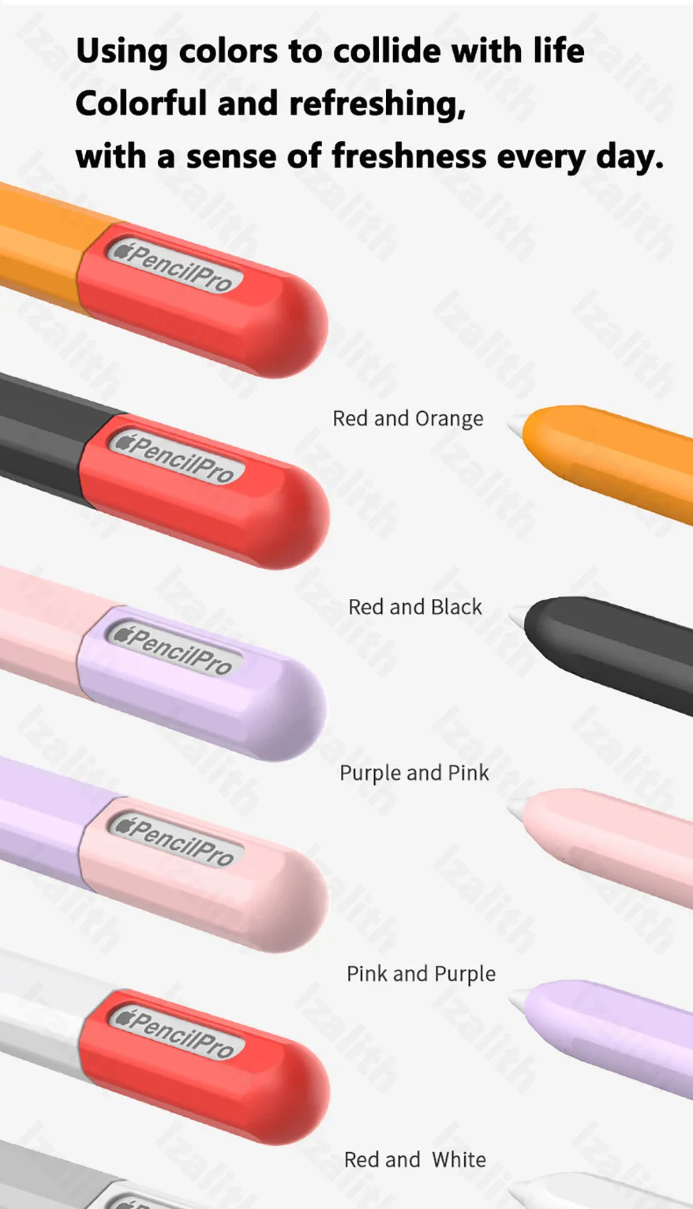 Pencil Case for Apple Pencil Pro | Soft Silicone Ultra-Thin Protective Cover for iPad Pencil