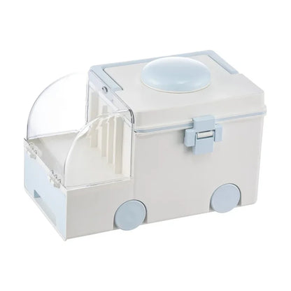 Multifunctional Ambulance Medicine Box – Large Capacity Portable Medical Storage for Household Use