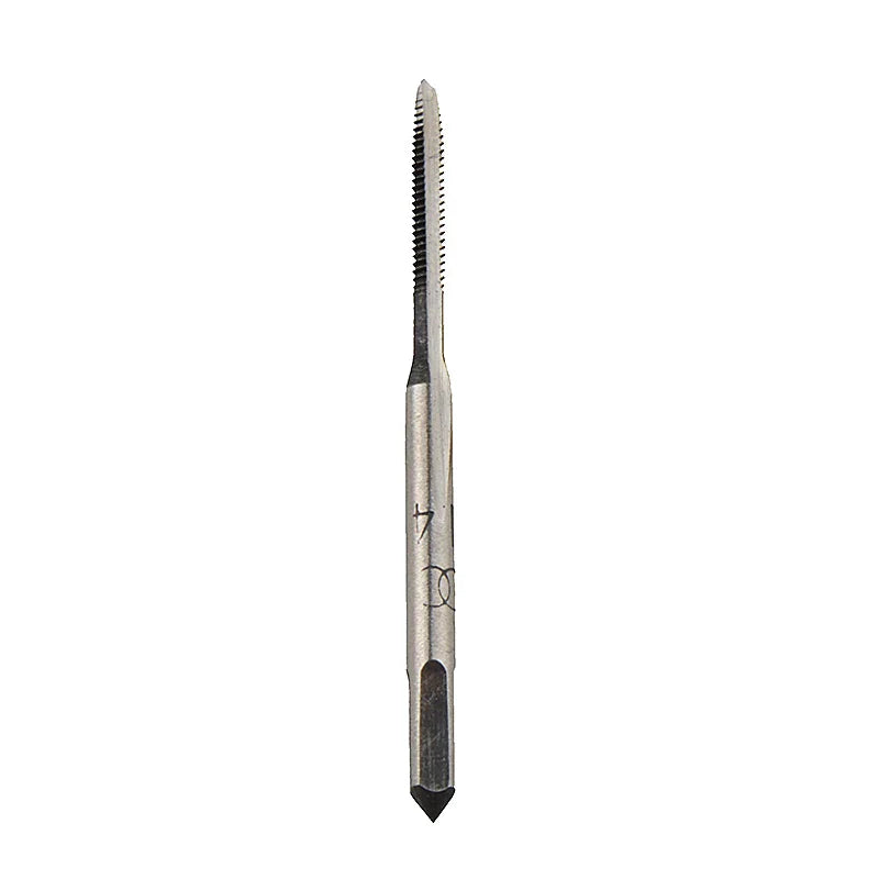 2pcs M1-M1.6 Mini Thread Tap Drill — Straight Flute Metric Screw Hole Tap for Eyeglasses Repair