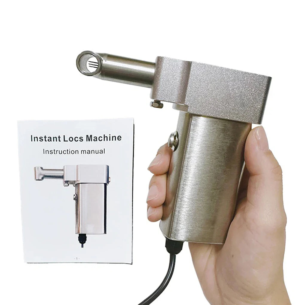 2025 New Instant Dreadlock Hair Making Machine — Easy DIY Semi-Automatic Dreadlock Tool, Long Hair, UK/AU/US Plug