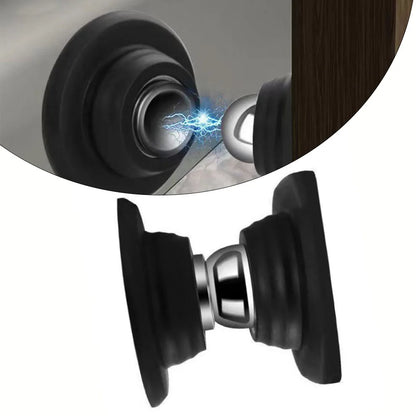1pc Magnetic Door Stopper Holder | Free-Punch Silicone Door Stop | Anti-Collision Windproof Household Hardware Accessory