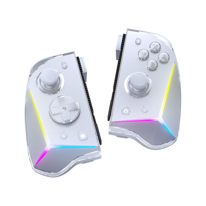 EasySMX S15 L/R Wireless RGB Controller — Compatible with Nintendo Switch/OLED, Gyroscope, Amiibo & Hall Effect, Perfect for Pokemon Games