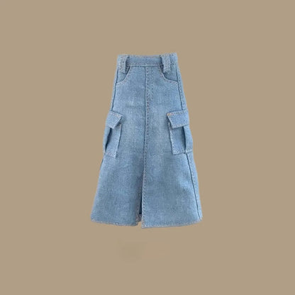Casual DIY Doll Clothes — Handmade Cute T-Shirt, Vest & Jeans Outfit for Licca OB24/26/27 Dolls