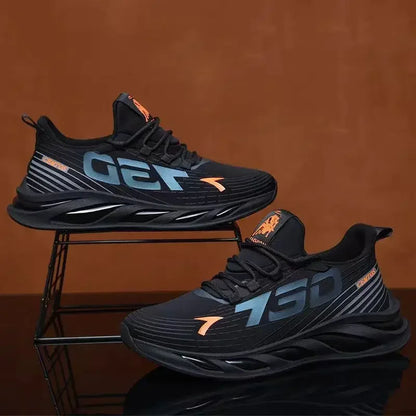 Men’s Casual Slip-On Sneakers – Lightweight Breathable Running, Walking, Training & Tennis Shoes