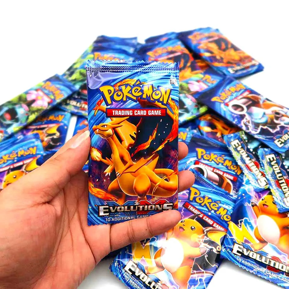 324pcs Pokémon Cards Sun & Moon XY Evolutions Booster Box – Collectible Trading Card Game Set