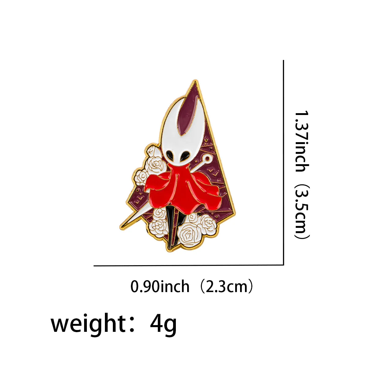 Game Cartoon Enamel Pin Brooch – Cute Lapel Badge for Backpack & Clothing, Gamer Fashion Accessory Gift