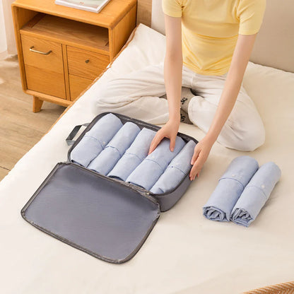 3pcs Travel Packing Bag Set | Compressible Waterproof Nylon Organizer for Suitcase, Luggage, Portable