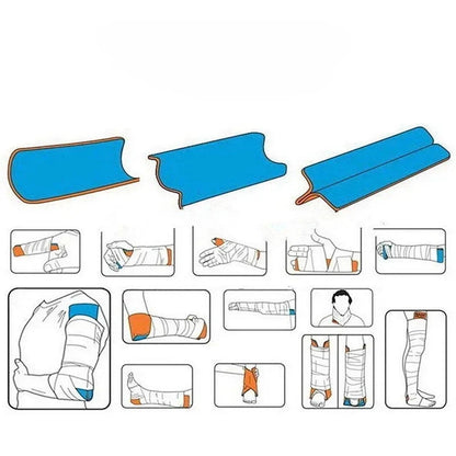 Aluminum Medical Splint Roll – Emergency First Aid Fracture Support for Neck, Arm, Leg & Pet Rescue