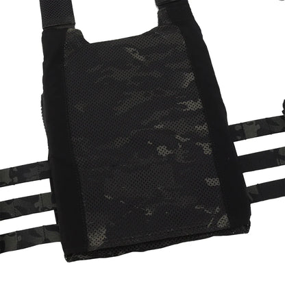 Tactical Vest LV119 Plate Carrier Set – Lightweight OTB Maritime Airsoft Hunting Vest with Underbelly Bag & Triple Mag Pouch