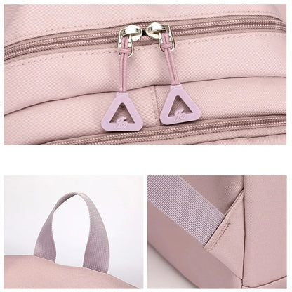 Large Capacity Student Backpack | Casual Waterproof Nylon Double-Shoulder College & Travel Bag