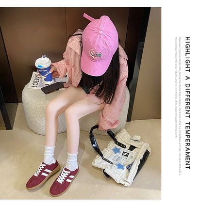 Women’s Casual Lace-Up Shoes | Lightweight Anti-Slip Flat Sneakers for Outdoor Walking