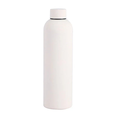 500/750ML Stainless Steel Thermos Cup – Outdoor Sports Kettle, Rubber Paint, Double-Walled Insulated Water Bottle