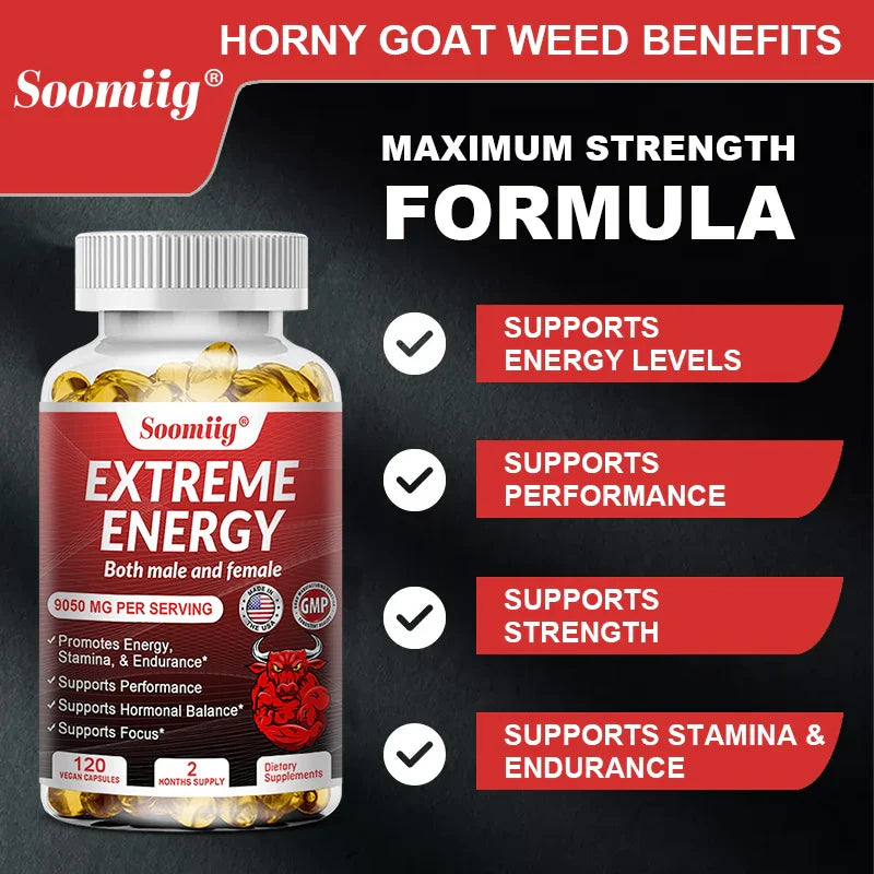 Ginseng Energy Booster – Natural Supplement for Focus, Endurance, Performance & Fatigue Relief