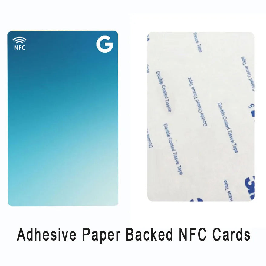 New Design Printed NFC Card – Instagram, Facebook & Google Reviews Pop-Up NFC Chip Card