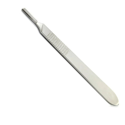 100pcs Sterilized Dental Surgical Blades — Carbon Steel Scalpel Knife Handles for Beauty, DIY, & Mobile Phone Repair Disposable Tools