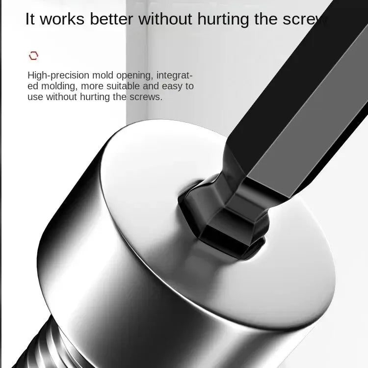 High-Strength Hex Wrench Set - Durable Hex Key Spanner Tool for Repairs & Assembly