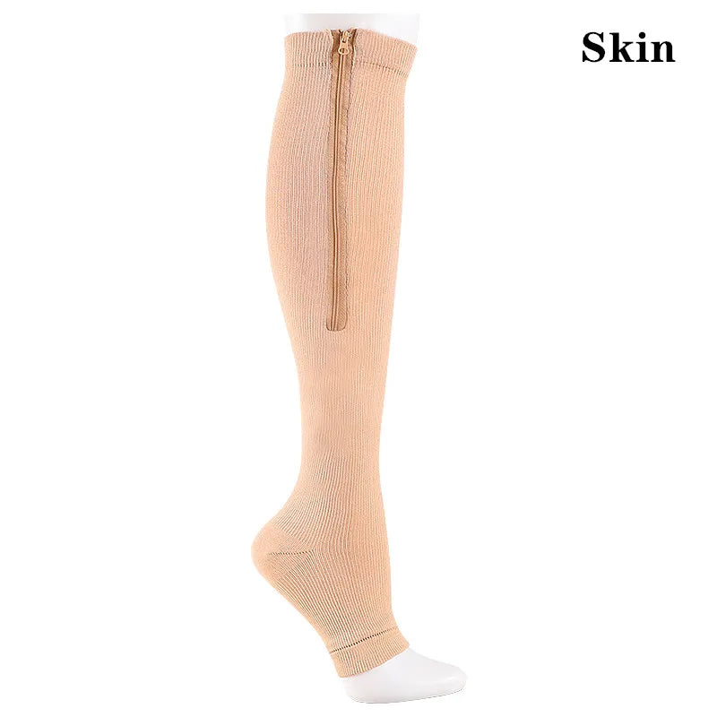 S-XXL Compression Socks - Medical Support Stockings for Nurses, Doctors, Golf, Sports & Varicose Vein Relief