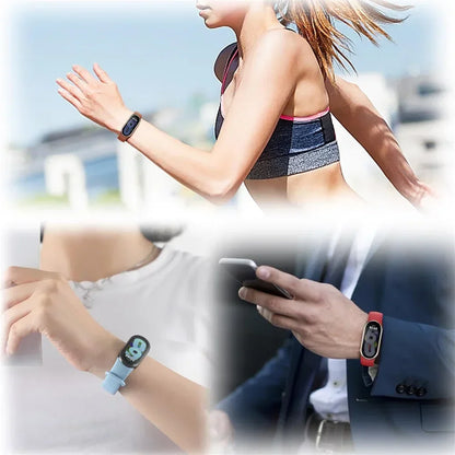 Sport Silicone Strap for Xiaomi Mi Band 9/8 NFC – Replacement Smartwatch Wristband Bracelet