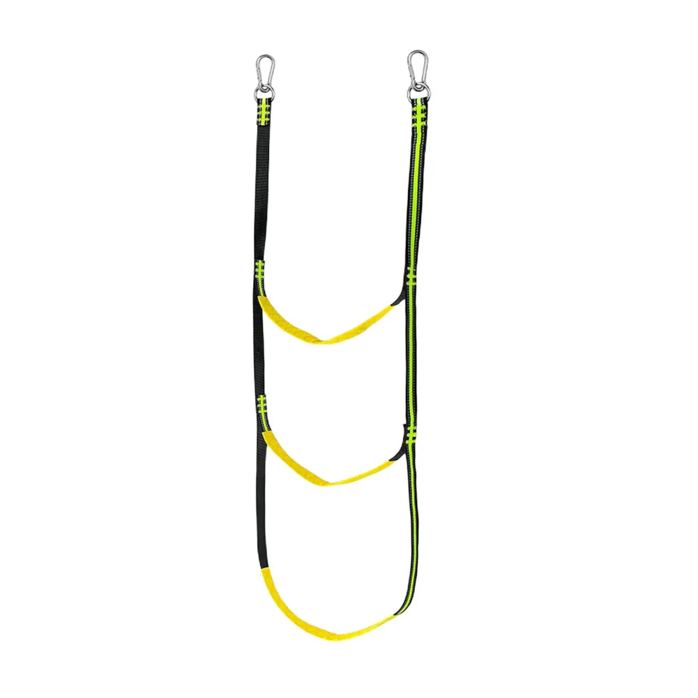 Portable Boat Ladder – Reusable Nylon Rope Ladder for Auxiliary Boarding, 3/4/5 Steps