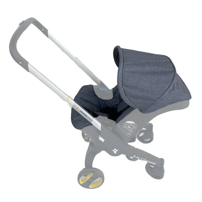 Stroller Accessories 4-in-1 Kit — Canopy, Seat Cushion, Changing Cover & Sunshade for Doona Car Seat Stroller