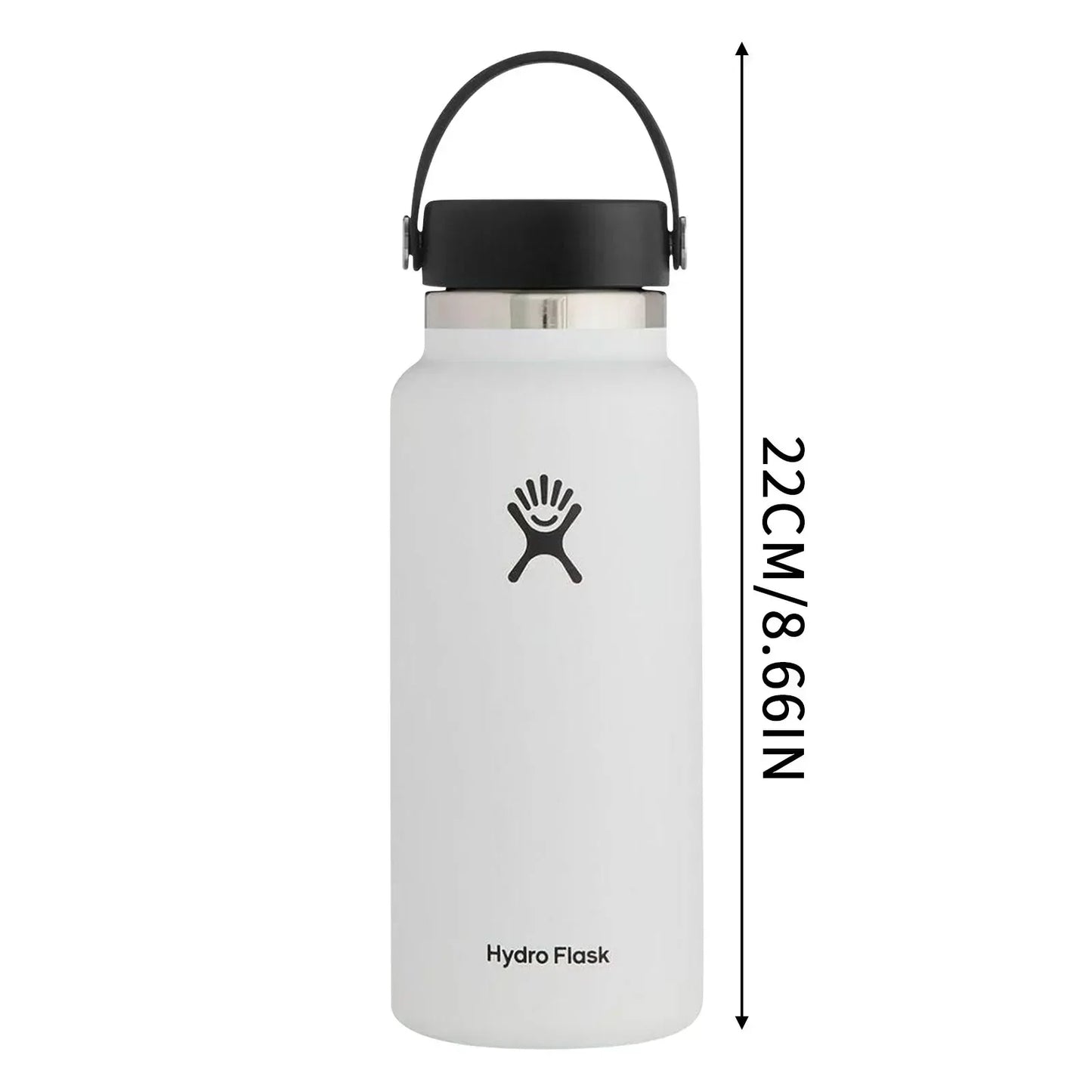 32oz Stainless Steel Insulated Office Cup with Leak-Proof Soft Cover and Handle - Vacuum Insulated Water Cup