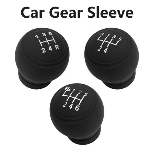 Universal Silicone Gear Shift Knob Cover – Dustproof, Waterproof, Nonslip Manual Shifter Protector