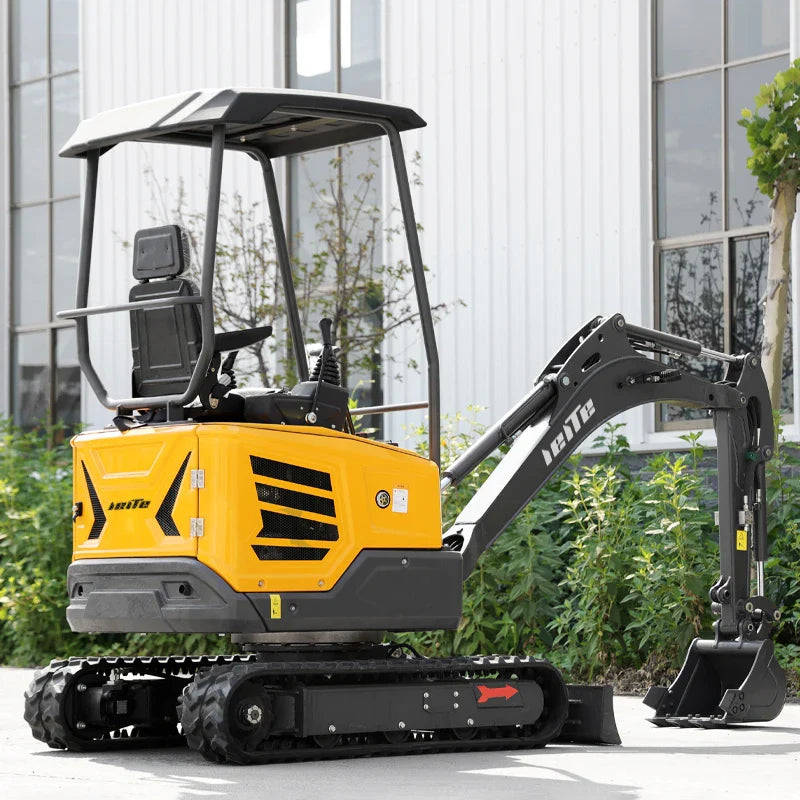 Mini Excavator 1–3 Ton — Kubota Engine, EPA Compliant Small Farm Digger, Compact Construction Machine