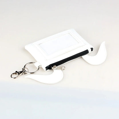 High Quality 3D Coin Wallet – Personalized Women's Card Holder & Keychain