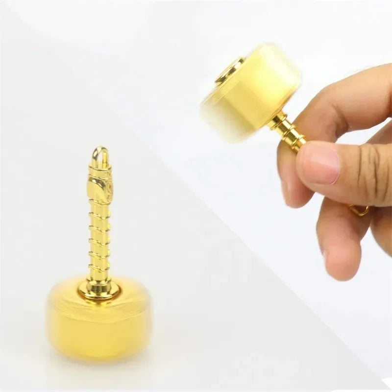 Alloy Fingertip Gyro Spinner – Metal Fidget Toy Hammer for Kids & Adults, Anti-Stress & Anxiety Relief