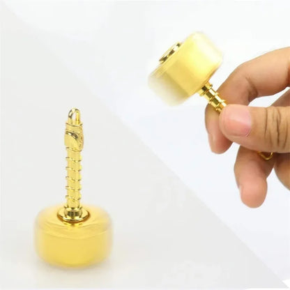 Alloy Fingertip Gyro Spinner – Metal Fidget Toy Hammer for Kids & Adults, Anti-Stress & Anxiety Relief