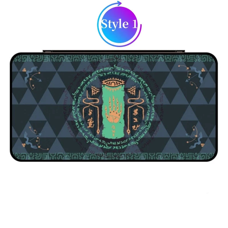Game Card Case for NS Switch OLED Lite – Protective Storage Box with 24 Card Slots, Tears of the Kingdom Style