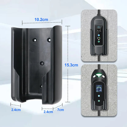 Portable EV Charger Control Box Holder – Electric Vehicle Charging Plug Wallbox Holder, Easy Installation