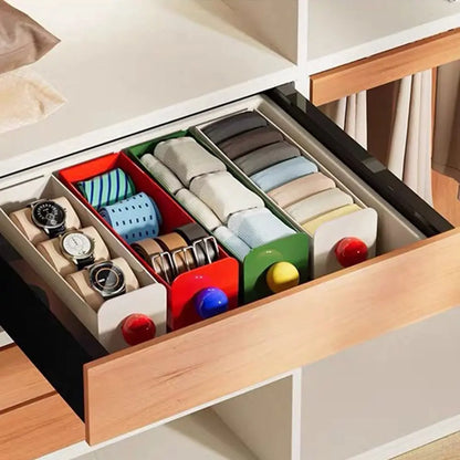 1/3pcs Dopamine Desktop Storage Boxes – Stackable Cosmetic & Organizer Drawers for Home, Office & Bedroom