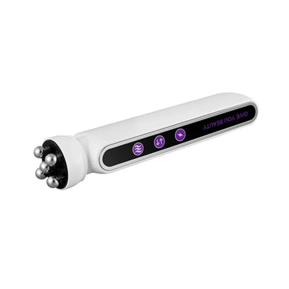 3 in 1 RF EMS Facial Roller Massager – 360° Skin Lifting, Fine Line Reduction, Microcurrent Beauty Machine