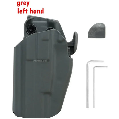Adjustable Tactical Gun Holster – Lightweight Waist Pistol Carry Case for Right/Left Hand Shooting, Hunting & Outdoor Use
