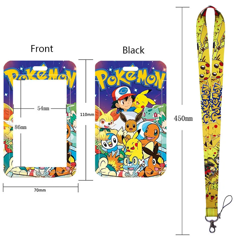 Neck Strap Lanyard for Keys and ID Cards – Badge Holder, Keychain, Key Rings, Fashion Accessory Gift