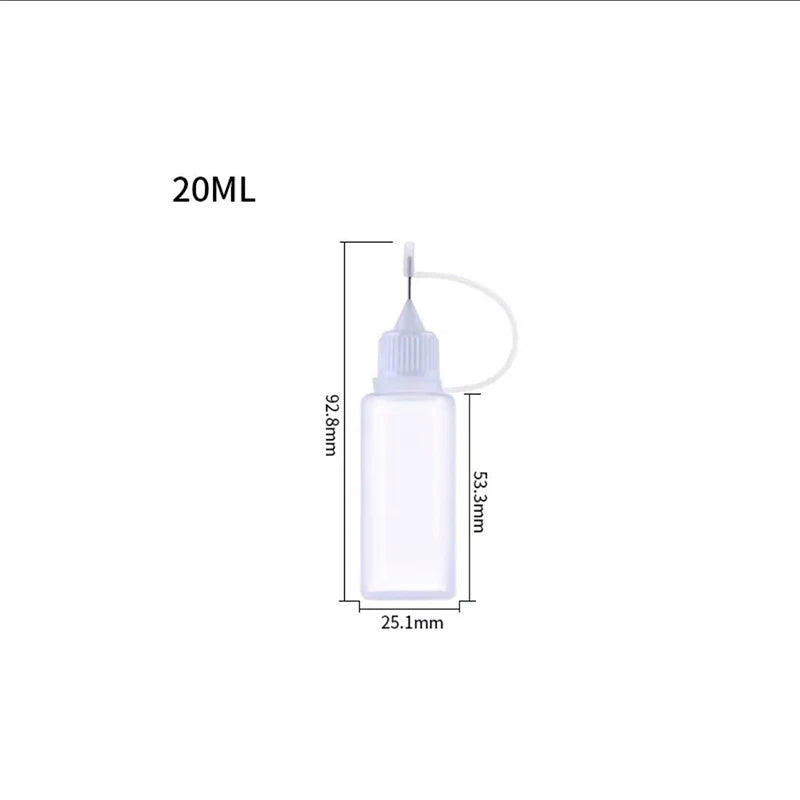 50ML Plastic Alcohol Dispenser Bottle – For Rosin, Solder Flux Paste, PCB Cleaning & Phone Welding Repair Tools