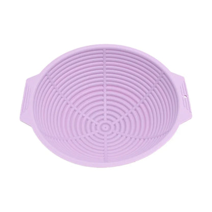 Collapsible Silicone Bread Proofing Basket – Non-Stick Fermentation Basket for Sourdough and Various Bread Baking