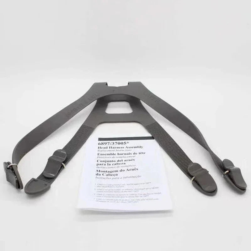 6897 Replacement Headband Strap for 3M 6700/6800/6900 Respirator – Durable Rubber, Four-Point Fix