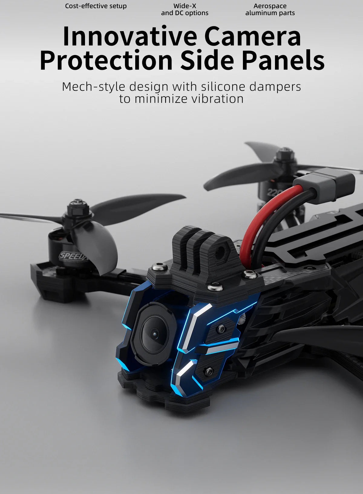 GEPRC Vapor-X5 D5 HD FPV Drone 5" – 4K 120fps Recording, O4 Air Unit, 2207E 1960KV Motor, Freestyle Quadcopter
