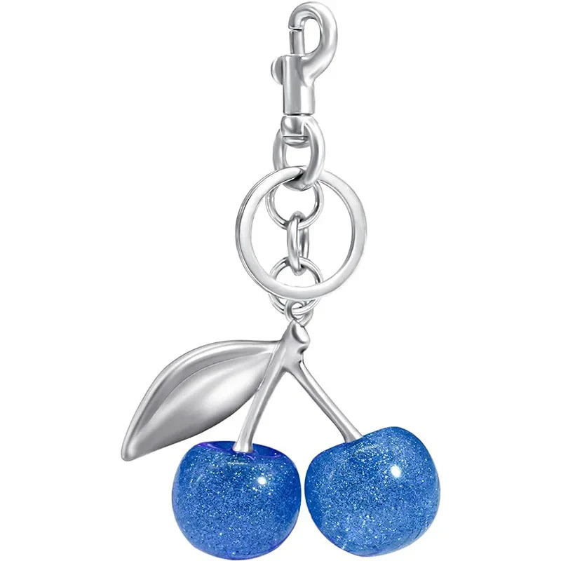 Cute Cherry Keychain Bag Charm – Purse Accessory for Handbags, Women’s Gift