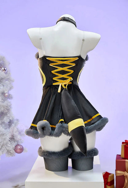 Anime Vaporeon Umbreon Sylveon Cosplay Costume - Sexy Cloak Dress Outfit for Women, Halloween & Christmas