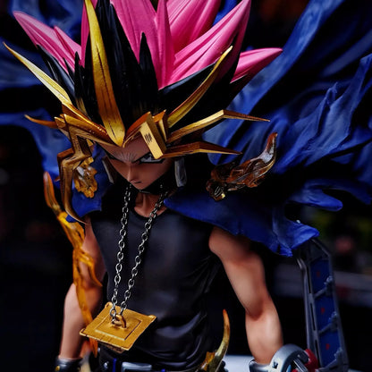 Yugi Muto Dark Game Action Figure - 28cm Duel Monsters PVC Statue, Collectible Ornament & Kids Toy Gift