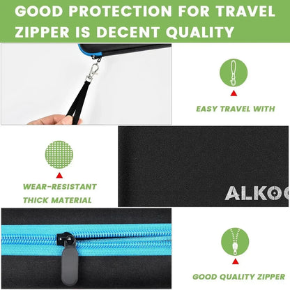 Dart Case Holder Bag – Storage Organizer for 6 Steel & Soft Tip Darts with Shafts and Flights