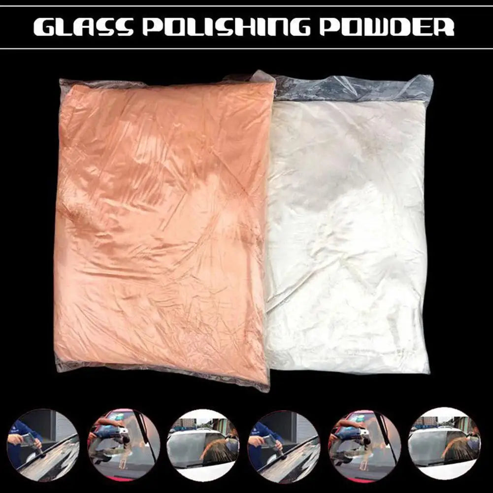50g Cerium Oxide Glass Polish Powder – Scratch Repair for Car Windows, Mirrors & Glass Care Tool Accessory