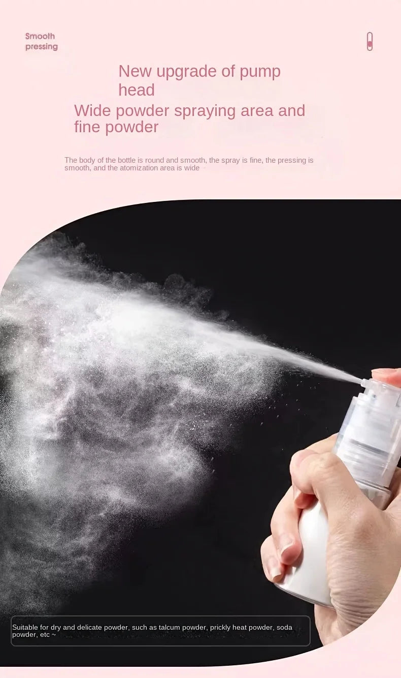 2pcs Hair Fiber Powder Spray Bottles – Refillable Makeup & Hair Applicator Dispenser for Salon & Travel