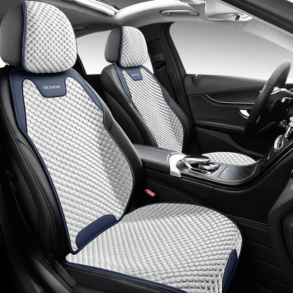 Ice Silk Car Seat Cushion - Breathable Ventilated Universal Front Seat Cover for All Seasons Comfort & Durability
