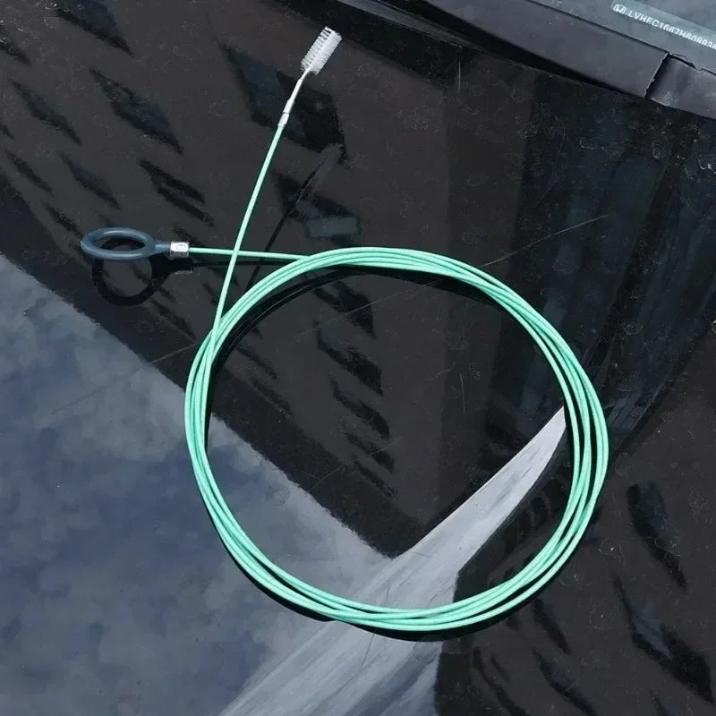 3m Flexible Car Drain Cleaning Brush | Sunroof & Skylight Drain Pipe Scrub Tool